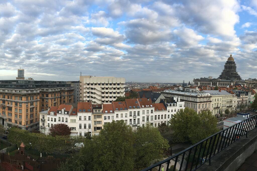 View from the main balcony