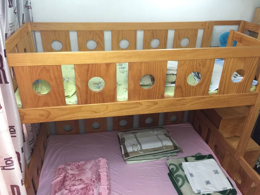 整洁而宽敞住三人没问题