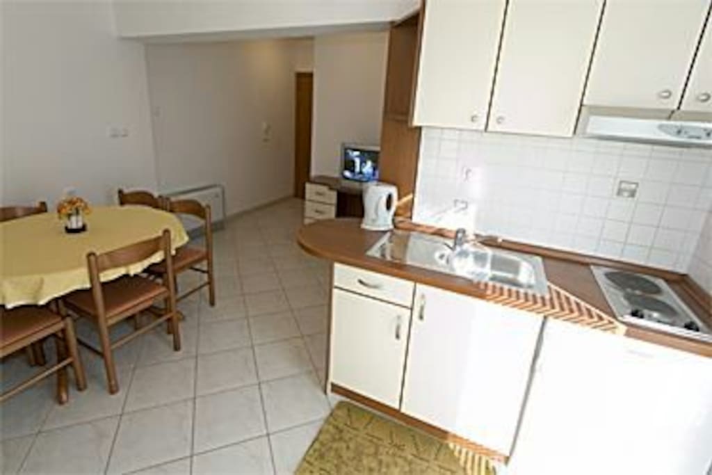 Kitchen with dining