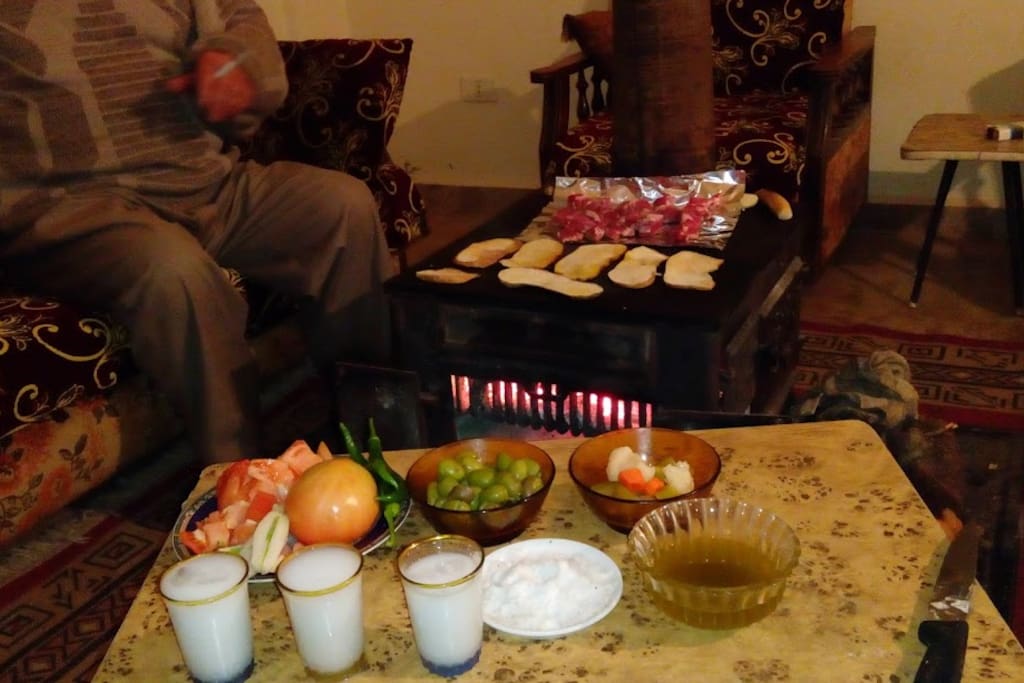 Authentic Lebanese Winter room