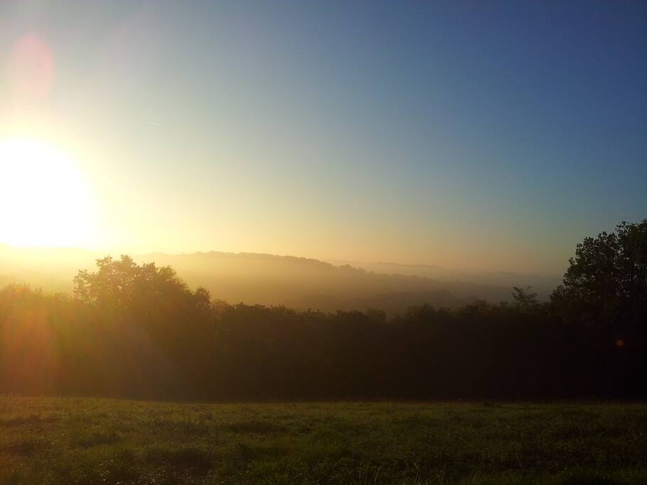 lever du soleil à la balloterie