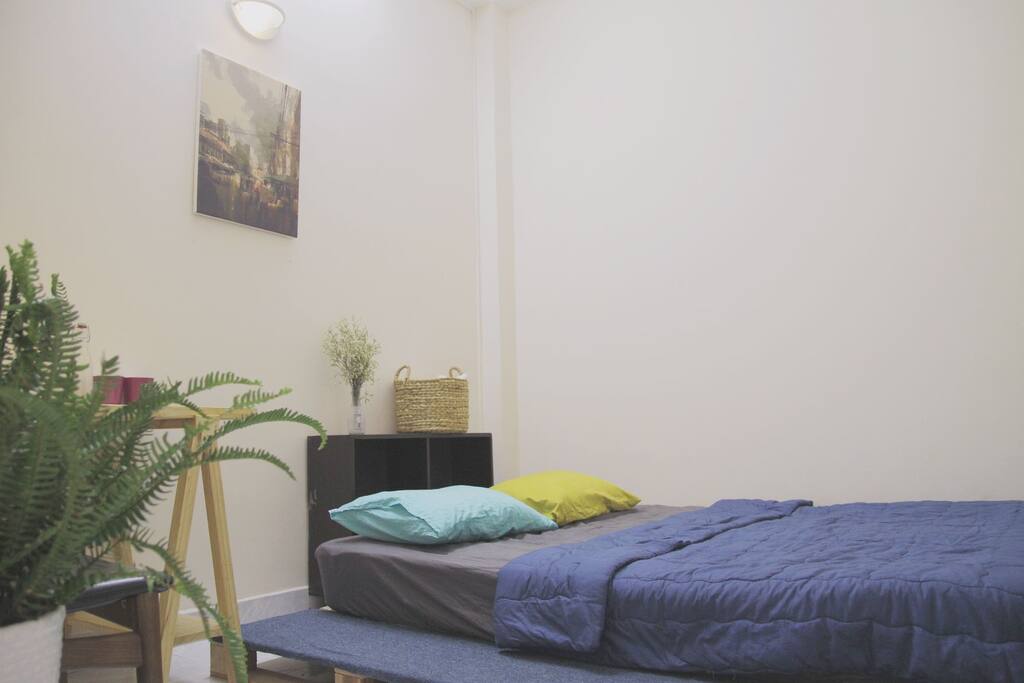 Sleeping light with gentle yellow color.
