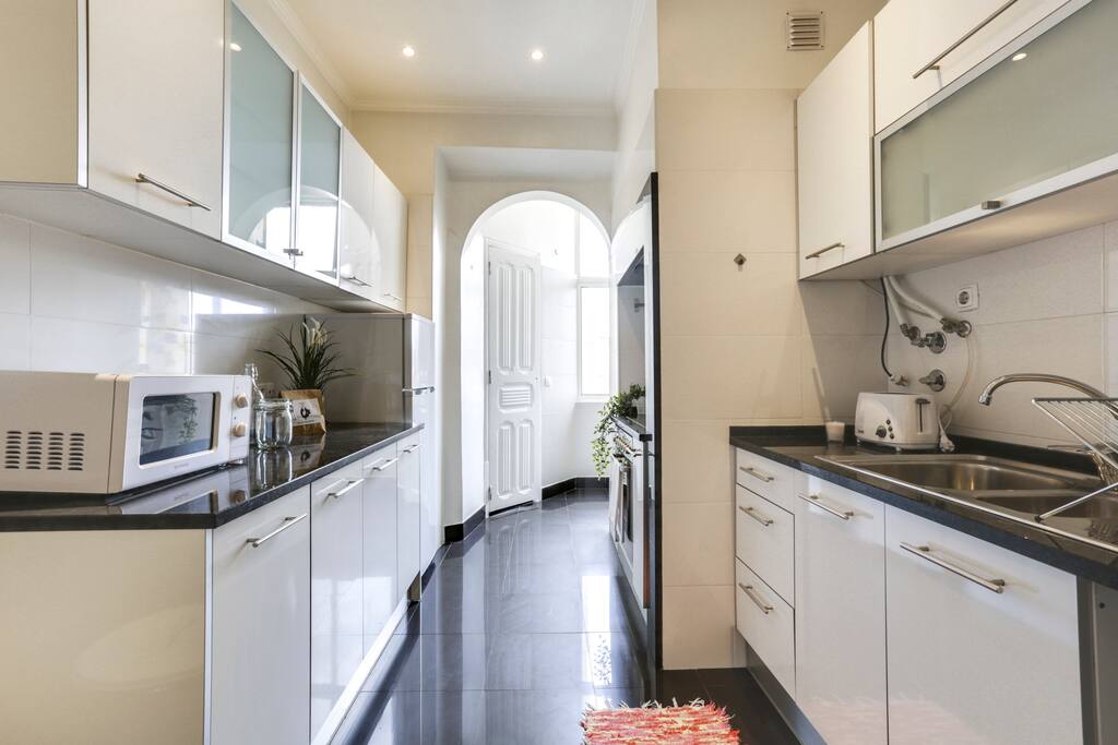 Fully equipped kitchen