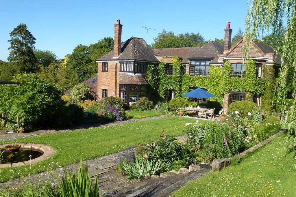 House & formal garden