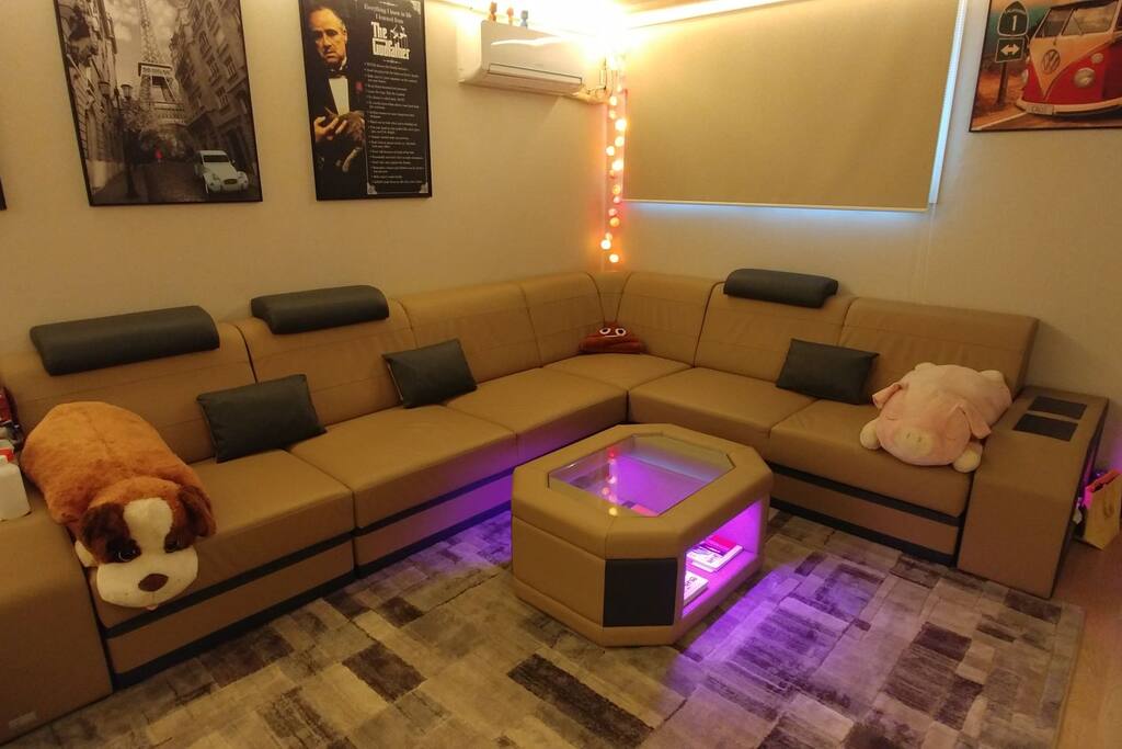 Couch. It is also a sofa bed.