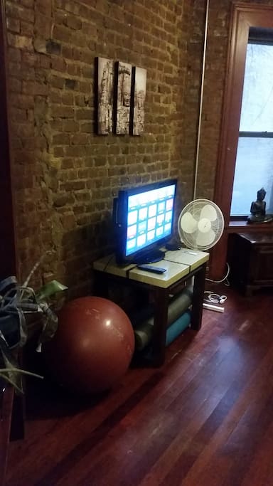 Other living room with Apple TV and wireless internet.