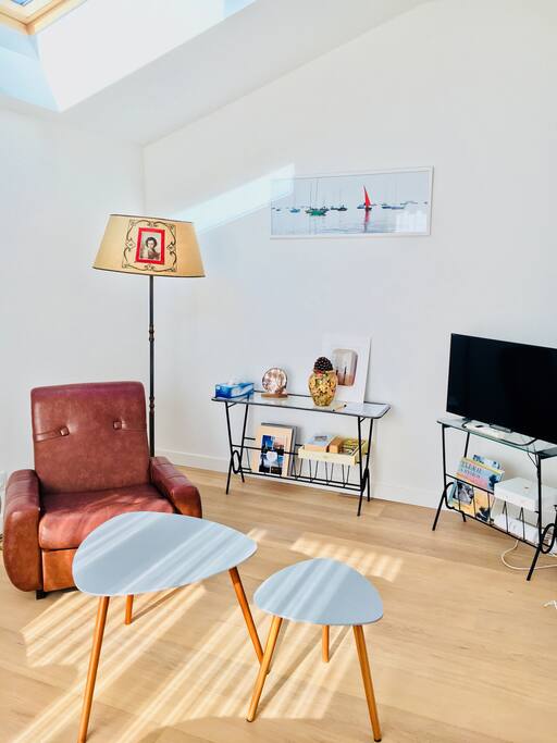 Le coin salon-TV