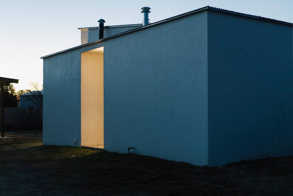 Modern + Minimal Marfa Home Houses for Rent in Marfa, Texas, United