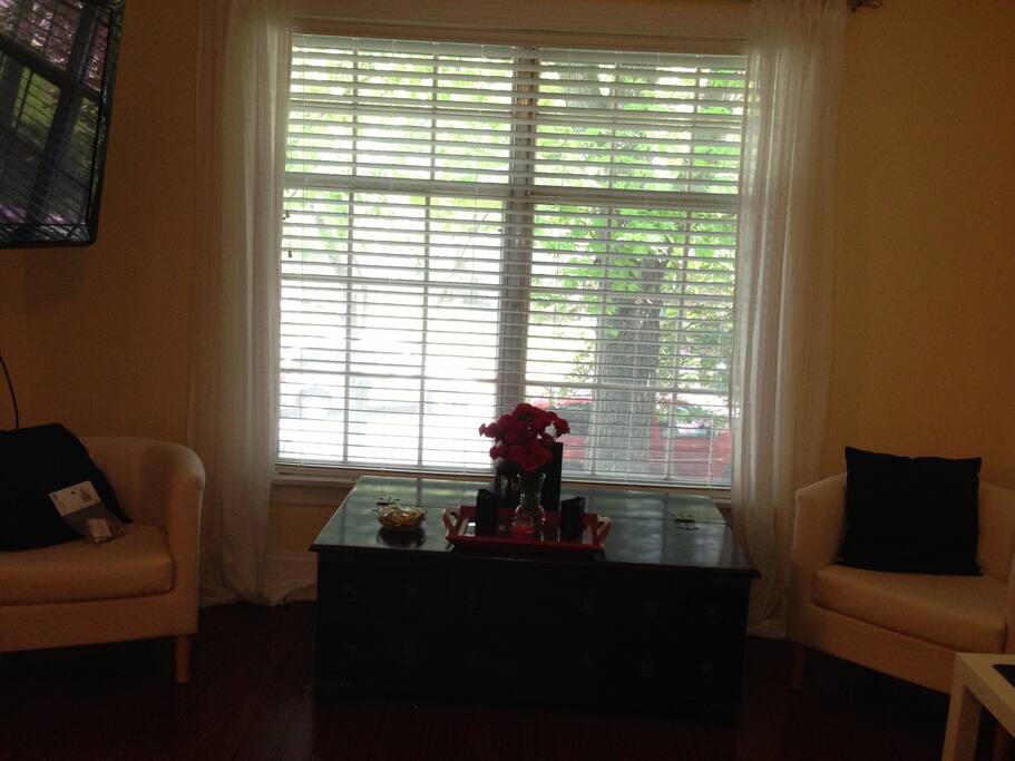 Upstairs living room.