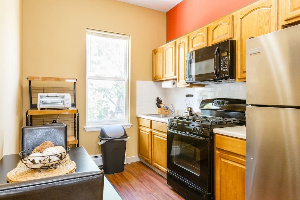 Fully equipped kitchen!