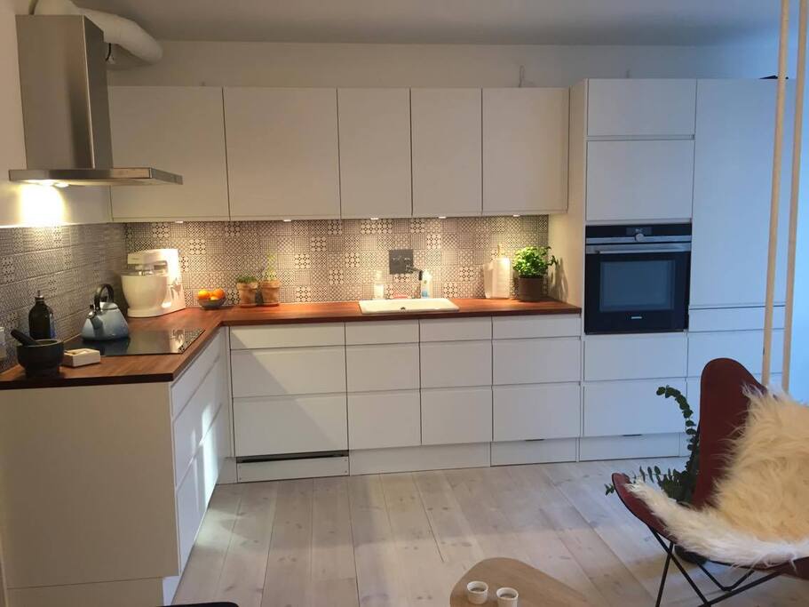 All new and fully equipped kitchen
