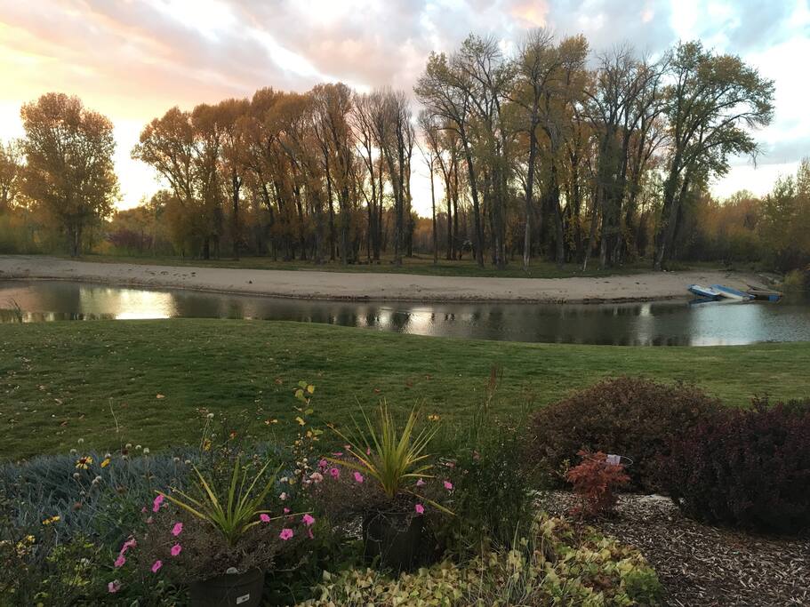 Swimming hole, beach and forest retreat