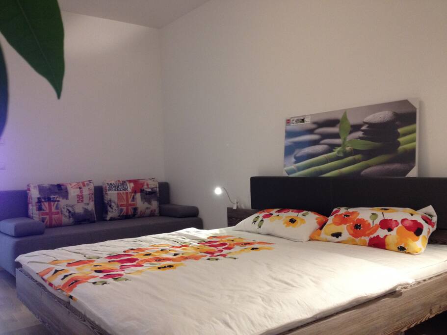 Schlafzimmer 2.
ein Sofabett