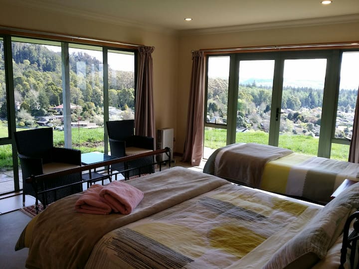 Spacious room overlooking Lake Rotorua Farm stays for Rent in Rotorua