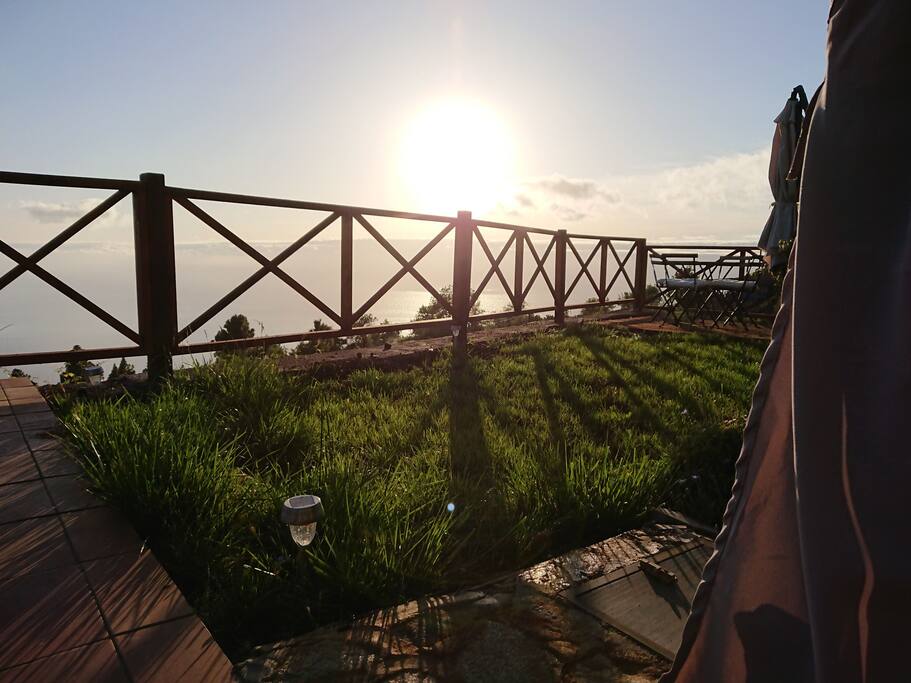 Atardecer un día de primavera