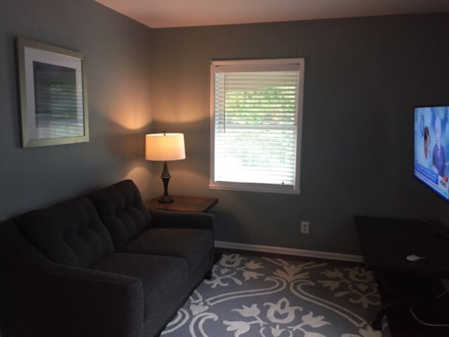 Sitting room in master bedroom