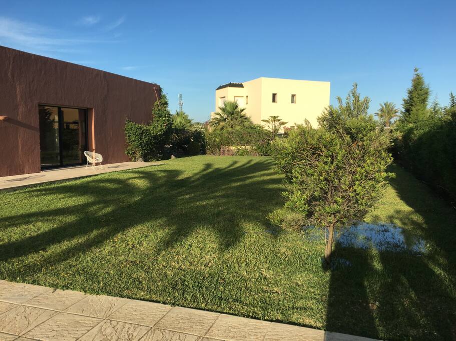 jardin côté est