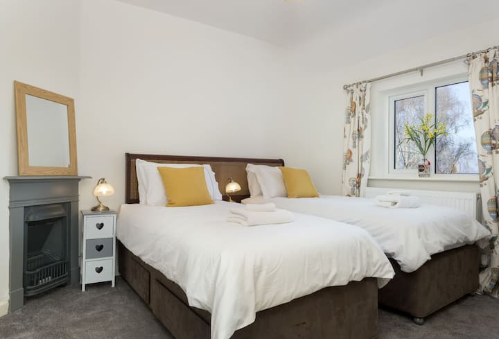 配备Vi Spring床的双床房