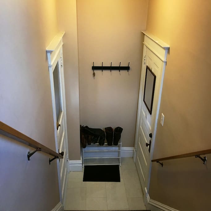 Private entrance