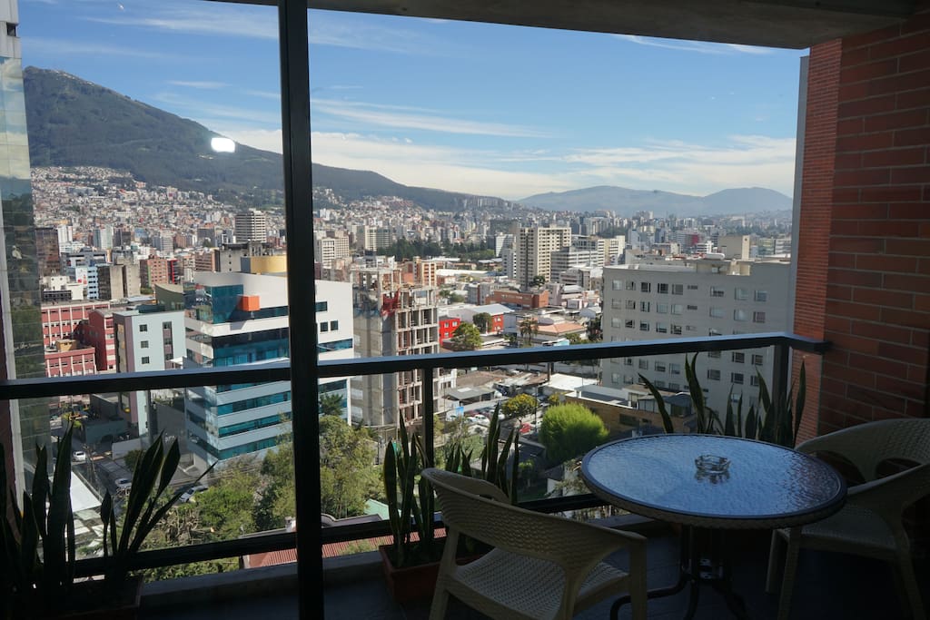 Fantastic View from the balcony, West direction