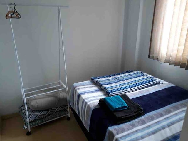 Apartamento completo 1 quarto - Shopping Estação