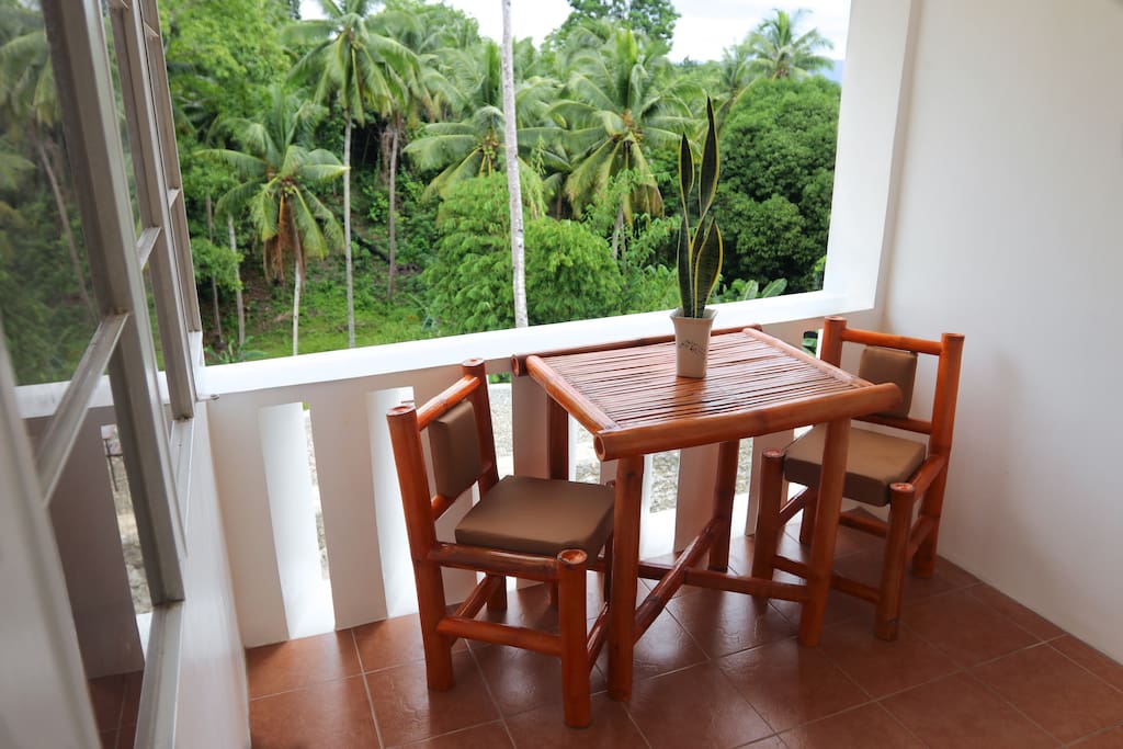 Bamboo Suite balcony