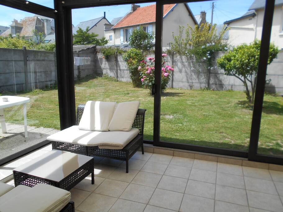 Véranda de 20 m2 avec salon