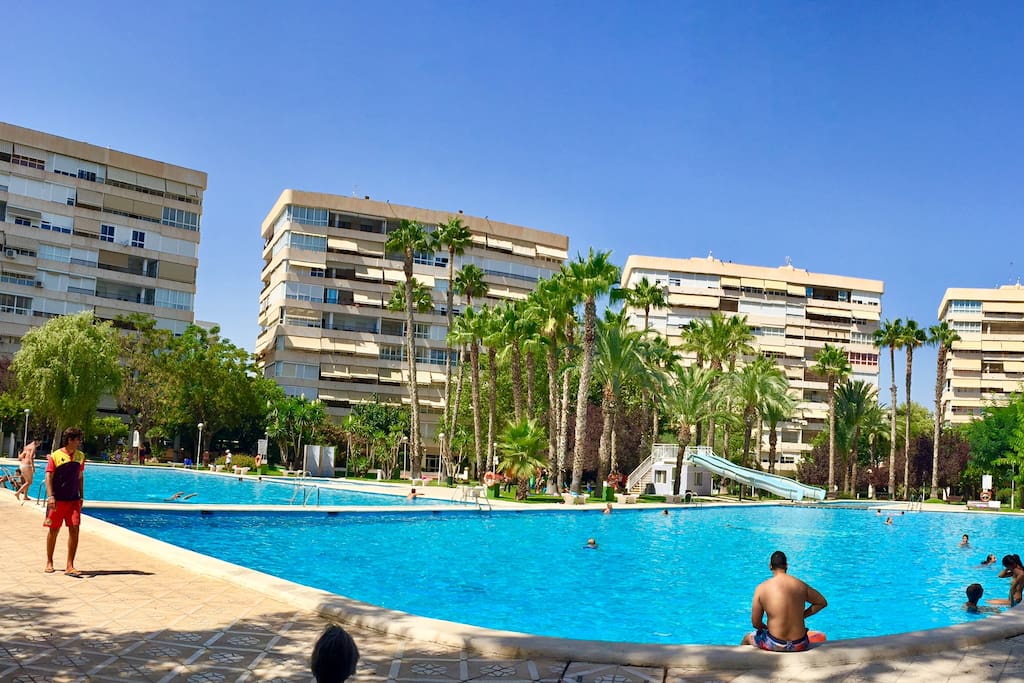 Zona piscinas