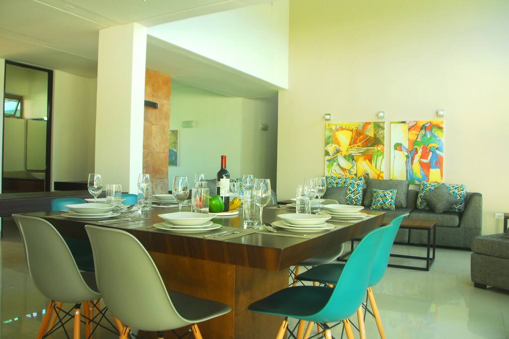 Dining and Living Room