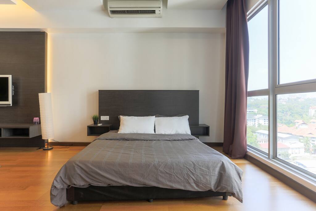 Queen size pocket spring mattress for a good night rest.