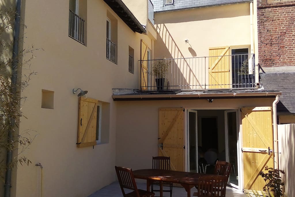 Arrière de la maison