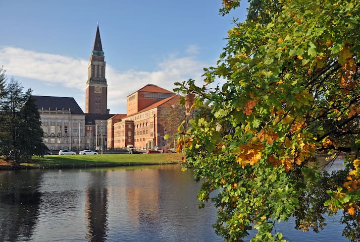 Luxus Queen Suite, Zentral, Hafen, Grill & Garten