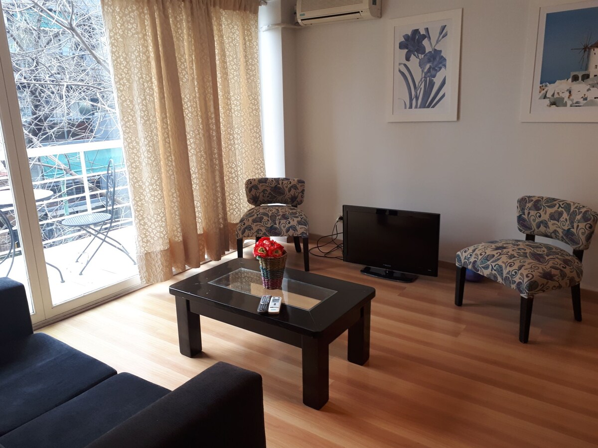 Departamento en Palermo con balcón y terraza