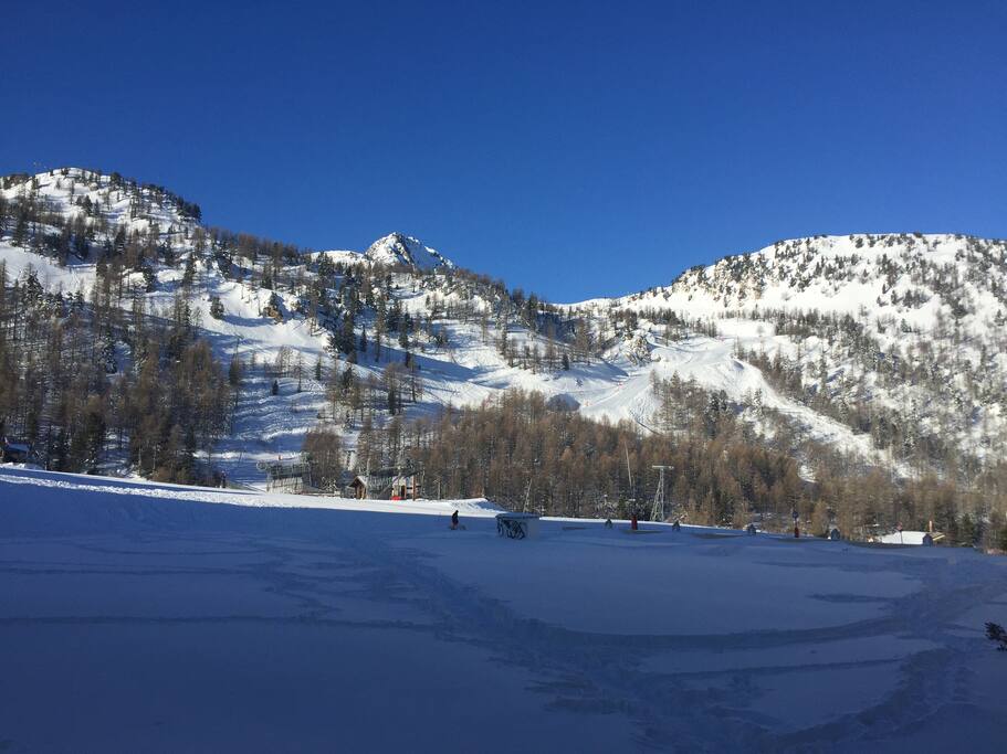 Accès direct aux pistes