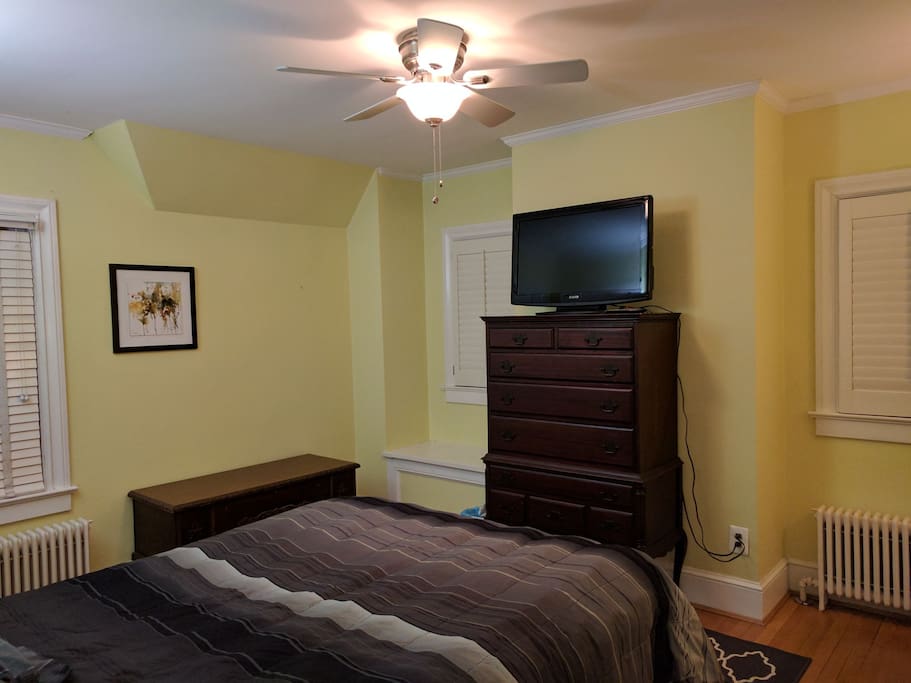 TV and dresser