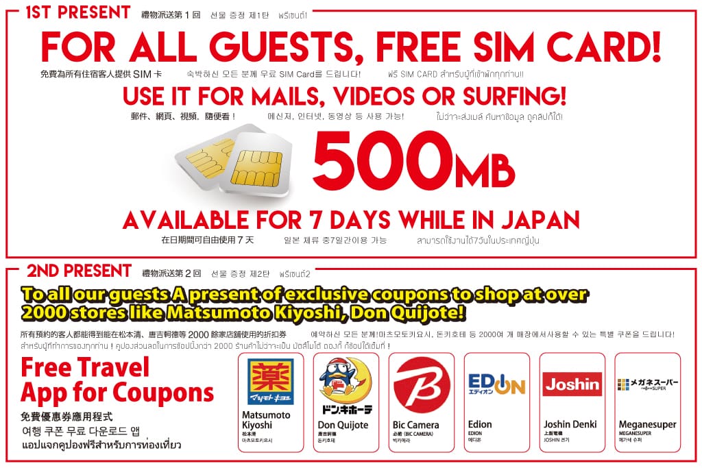 Free SIM Card Present! & Discount coupon present!