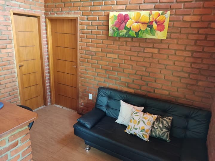 Confortável sofá-cama