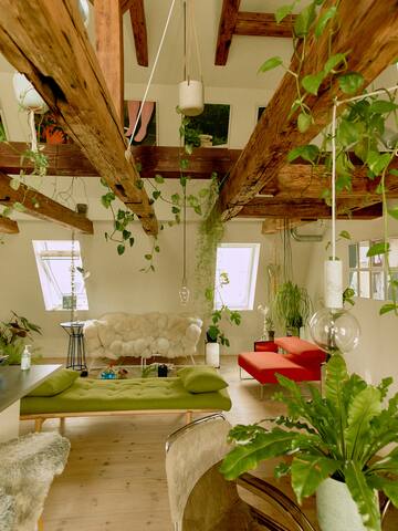 Beautiful lofty penthouse in the city centre. gallery image 2