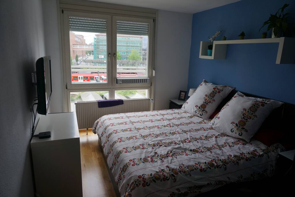 Comfortable king size bed