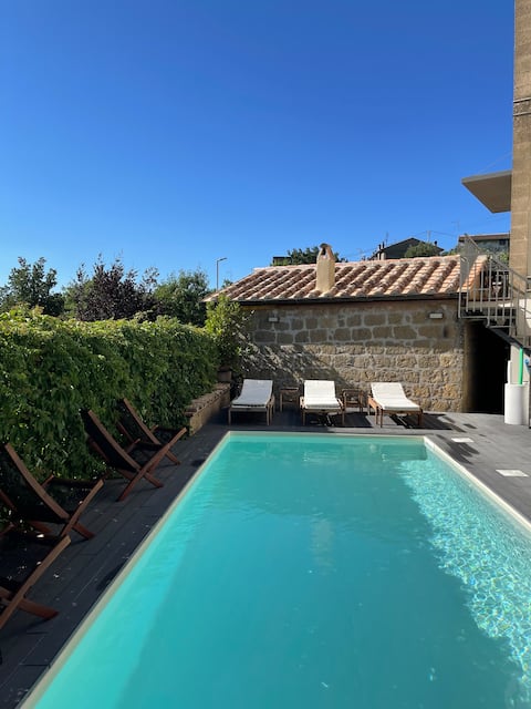 Tuscan Countryside Retreat with Heated Pool