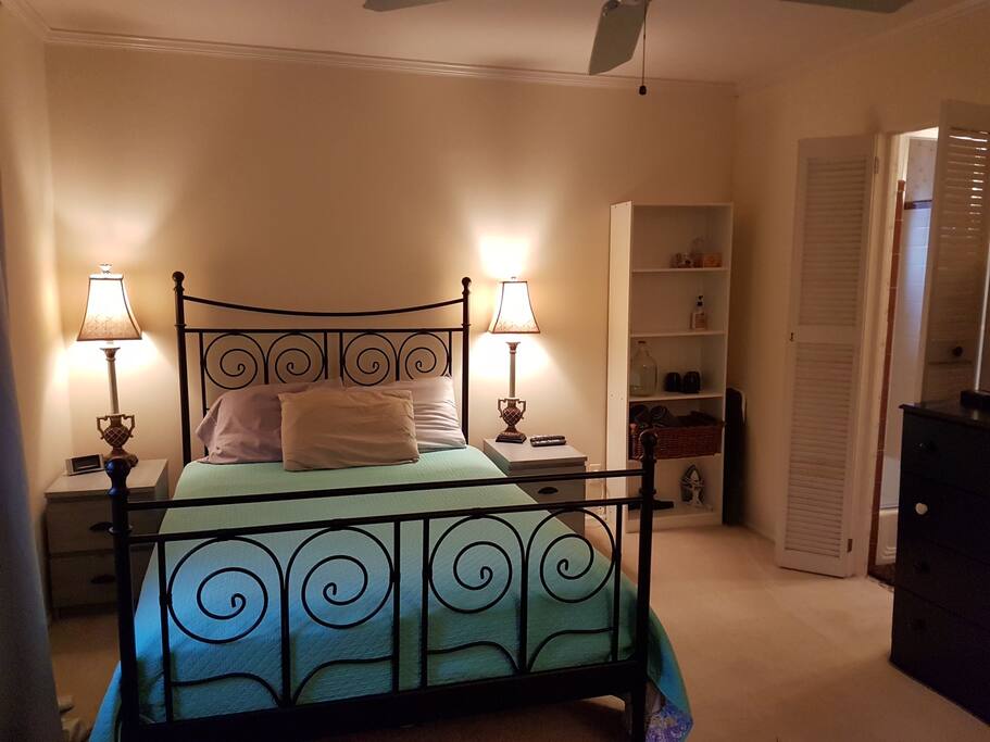 Private large suite style room with private attached bathroom