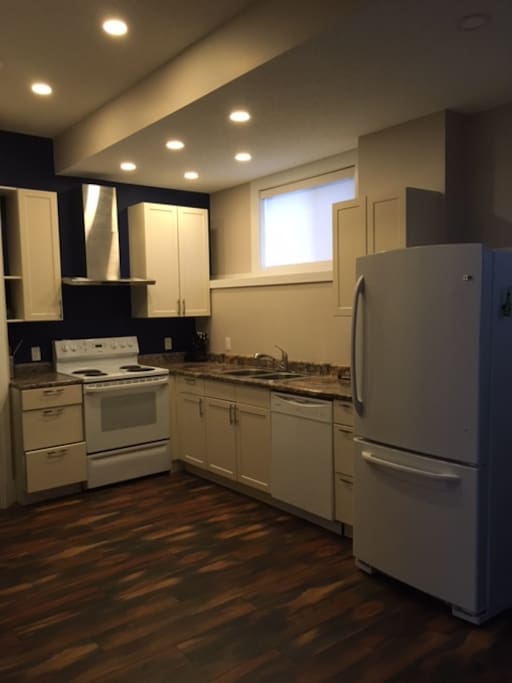 Separate kitchen with all new appliances