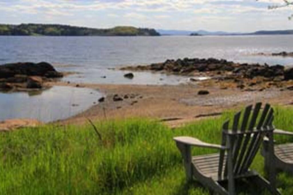 Our shore front on Herrick's Landing.