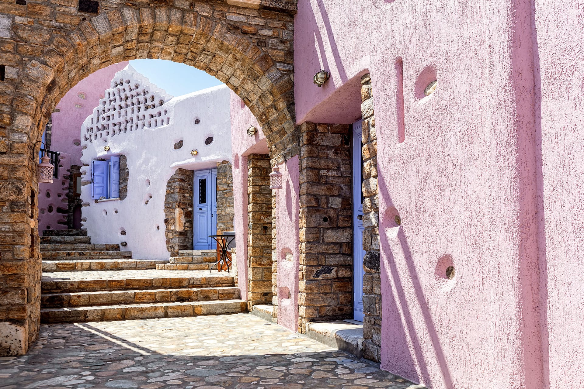 Unique Cycladic Dwelling | Peristeronas Fork House