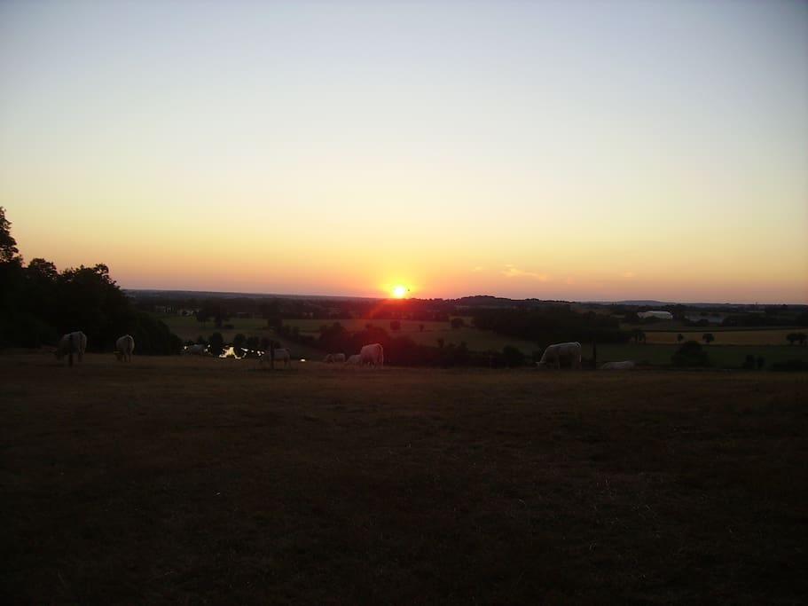 coucher de soleil