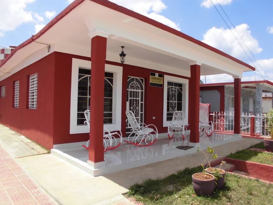 Portada de la casa