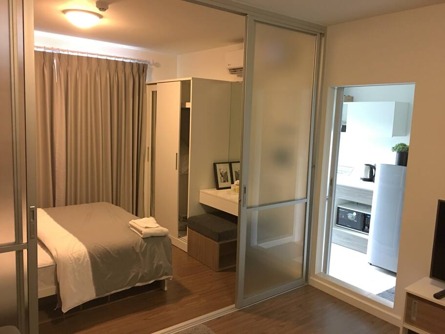 bedroom at night