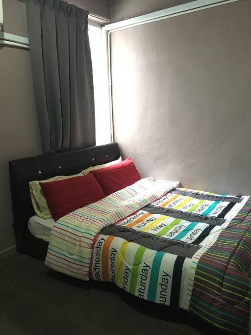 Family room (1double with 2bunk beds) with shared bathroom @ RM110.00