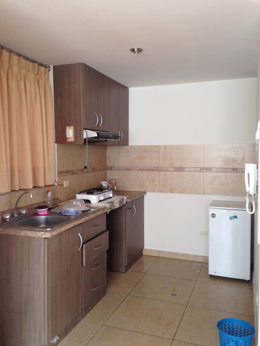 well equiped kitchen