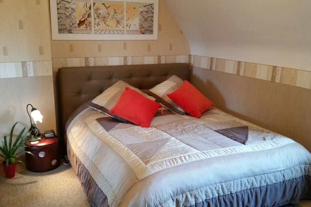 Chambre N1 ,lit 160x200